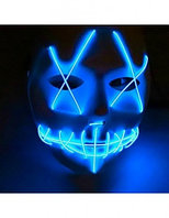 Masca halloween party luminoasa 3 moduri iluminare marime universala