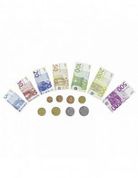 Set de joaca euro cu bancnote si monede 116 piese goki