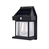 Lampa solara de exterior,IdeallStore®, senzor de miscare si 3 moduri de lumina , 17 cm