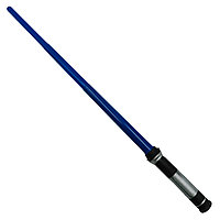 Sabie de jucarie IdeallStore®, Force Awakens, plastic, LED, sunete, 80 cm, albastru