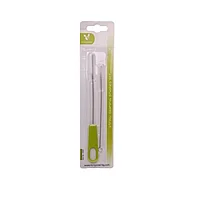 Perie pentru curatat tetine si suzete, 2 in 1, BPA free, Verde