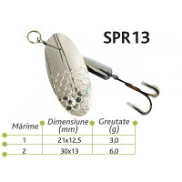 Lingurite rotative Spr 13 Baracuda 3g/6g 6g