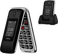 Telefon Flip cu butoane mari Uleway f280, 4G, SOS, Lanterna, Pentru Seniori