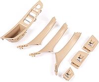 Set manere BMW seria 5, F10,F11 si F18, 2010-2017, bej, spate