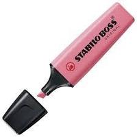 Carioca marker Stabilo Boss original roz, 2-5mm
