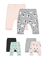 Set de 2 perechi de pantaloni Lame pentru bebelusi, Tongs baby (Culoare: Gri, Marime: 12-18 Luni)