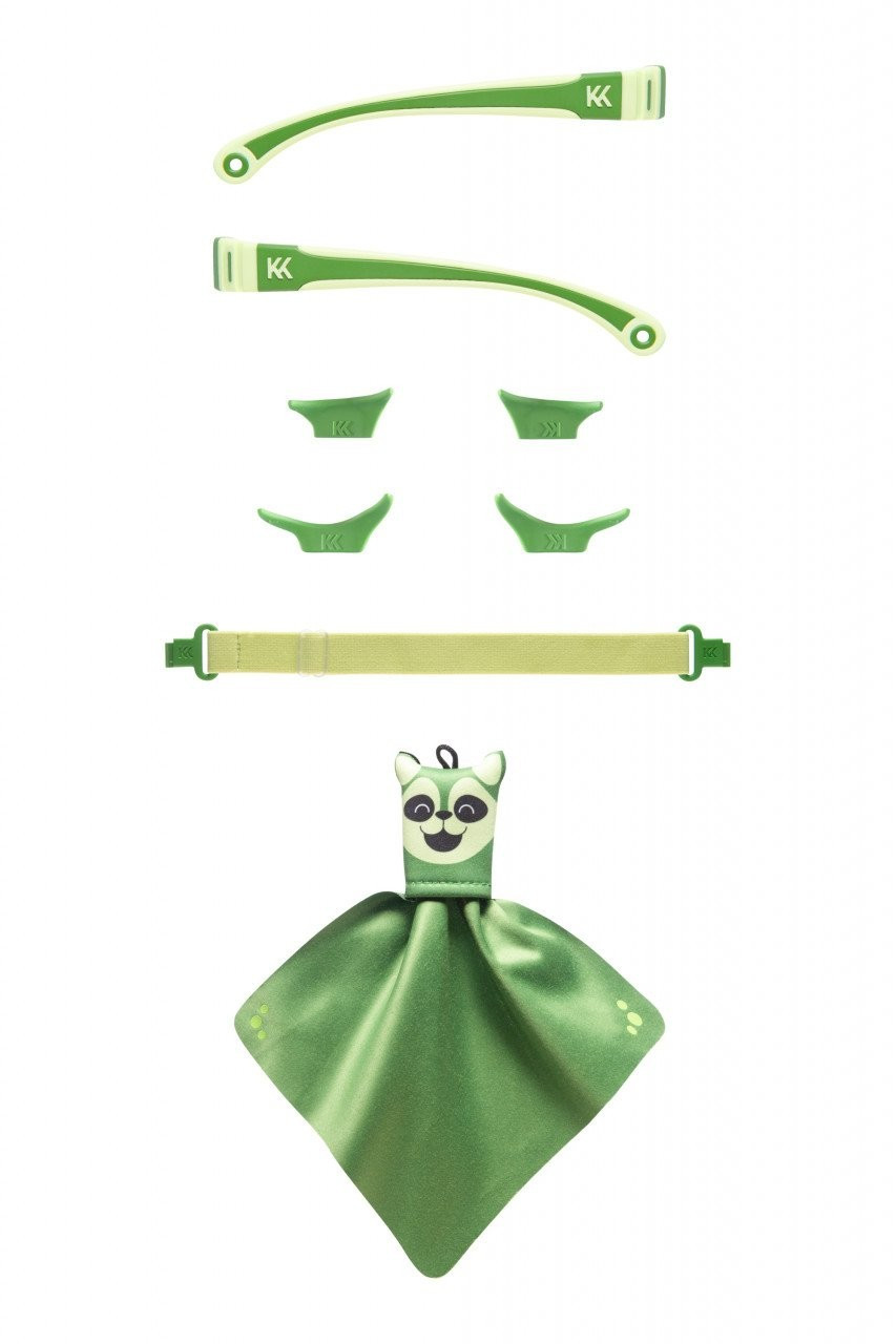 Kit accesorii pentru ochelari de soare MOKKI Click&Change, verde - foto 1 - id-p91800481