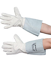 Manusi de piele gri TFF-961-1650K