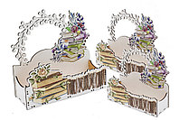Set 3 cutii decorative pentru flori design scolar, Producator cutii