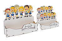 Set 3 cutii decorative pentru flori design scolar, Producator cutii de flori