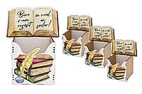 Set 4 cutii decorative pentru flori design scolar, Producator cutii de flori