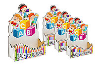 Set 4 cutii decorative pentru flori design scolar, Producator cutii de flori