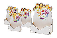Set 4 cutii decorative pentru flori design scolar, Producator cutii de flori