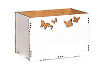 Cutie din MDF Fluturasi - CD1065f