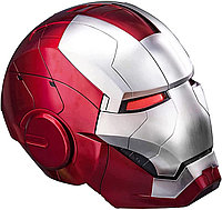 Masca motorizata Iron Man MK5 1:1 cu comanda vocala, deschidere one touch, mod lupta