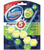 Odorizant Toaleta Domestos 5in1 Power Solid Lime, 55 g