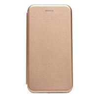 Husa de protectie Flippy compatibila cu Samsung Galaxy A3 2017 Magnet Book Case Auriu