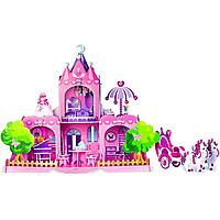 Set constructie puzzle 3D - Castelul Printesei Fiesta Crafts FCT-3050