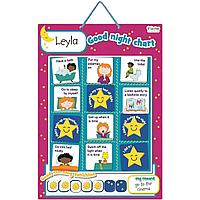 Grafic magnetic de recompense cu stelute Rutina de seara Fiesta Crafts FCT-2915