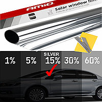 Folie tip oglinda pentru geamuri Silver 0.5x3m(15%)