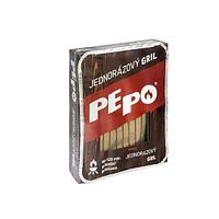 Gratar de unica folosinta, cu tava, carbune, Pepo