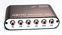 Digital analog DAC Converter Audio Converter Decodor de sunet de la Digital SPDIF digital optic la 5.1