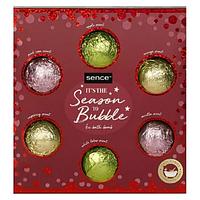 Set Cadou Sence Season to Bubble Warm, Sare de baie, 6x45g