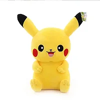 Jucarie de plus Pokemon Pikachu din bumbac galben 75cm
