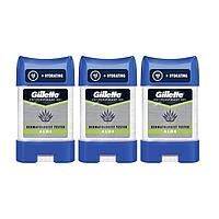 Set 3 x Gillette Aloe Deodorant Stick Clear 70ml, Testat Dermatologic, Fara Coloranti si Parfumuri