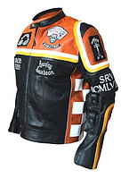Jacheta Mickey Rurka Harley Davidson și Jacheta de piele Cowboy Malbore