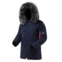Jacheta originală pentru bărbați Alaska Snorkel Parka Airboss 171000133223 (albastru)