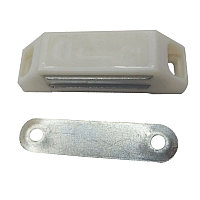 Magnet inchidere usa mobila, alb, 60 mm, 5 buc / set