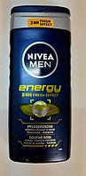 Nivea gel de dus barbati energy 250 ml