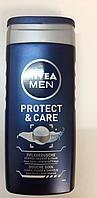 Nivea gel de dus barbati protect care 250 ml