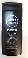 Nivea gel de dus barbati active clean 250 ml