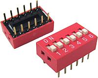 Intrerupator dip-switch 6x