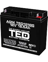 Accu.Pb.12V 18.5Ah TED F3 T3