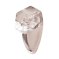 Element fixare oglinda de 4 mm, transparent