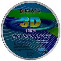 Fir monofilament 3d,150m hakuyo, 0.23mm, 14.50kg