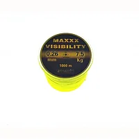 Fir monofilament maxx visibility rola de 1000m -0.26mm/7.5kg rezistenta rupere