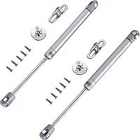 Set 2 amortizoare gaz pentru ridicarea usilor, Sunmostar, Plastic/Metal, 270 mm, Argintiu 676