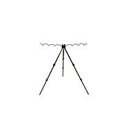 Trepied pentru feeder sau lansete, cu 6 posturi din aluminiu