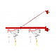 Brat rotativ pivotant pentru troliu electric, 750-1100mm, KP15 - foto 2 - id-p93183044