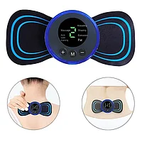 Mini aparat de masaj electric portabil, amelioreaza durerea, 1+1