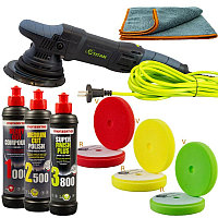 Masina de polishat TITAN TDA15,1050 W, 15 mm, inclus set menzerna, bureti, pasta polish 3 pasi