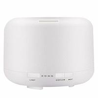 Difuzor de aroma, Telecomanda, Lampa de veghe, 500 ml + Set 12 uleiuri aromaterapie, 10 ml