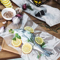 Set pungi pentru vidat gofrate 17x25 cm ,100 buc