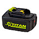 Masina de polisat cu acumulator TITAN TDA1521B, cu excentric, 15mm, SW-10260 - foto 2 - id-p93183556