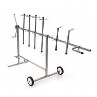 Suport stand rotativ 6 brate pentru vopsit caroseria, KraftProfesional KRF349