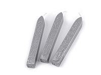 Set ceară sigiliu 3 bucăți - 1 Argintiu 890254